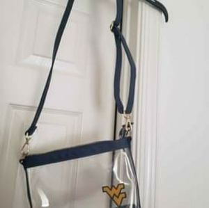 WVU stadium approved crossbody purse